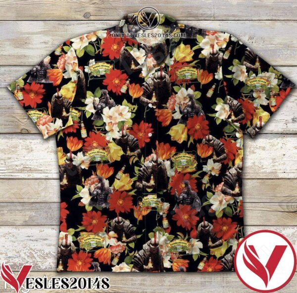 Sierra Nevada Pale Ale Flowers Black Hawaiian Shirt, Unique Gifts For Friends - Vesles2014S 1