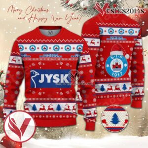 Silkeborg IF Sport Ugly Christmas Sweater, Unique Gifts For Fans - Vesles2014aS 1