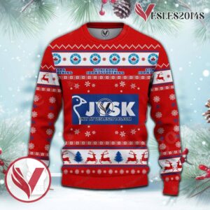 Silkeborg IF Sport Ugly Christmas Sweater, Unique Gifts For Fans - Vesles2014aS 2