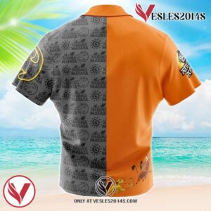Simba Lion King Hawaiian Button Up Shirt, Perfect Gifts For Anime Lovers - Vesles2014S 1