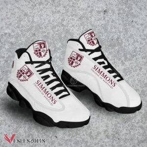 Simmons College of Kentucky Logo Air Jordan 13 Shoes, Best Sneaker Gifts For Fans - Vesles2014s