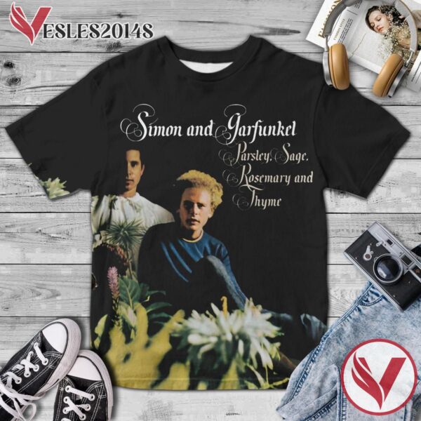Simon And Garfunkel Parsley, Sage, Rosemary And Thyme Album Cover Shirt, Perfect Gifts For Music Lovers - Vesles2014S