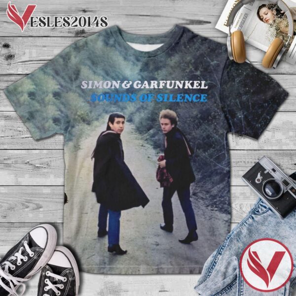 Simon And Garfunkel Sound Of Silence Album Cover Shirt, Perfect Gifts For Music Lovers - Vesles2014S