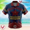 Simon Coat Gurrenn Lagan Hawaiian Button Up Shirt, Perfect Gifts For Anime Lovers - Vesles2014S
