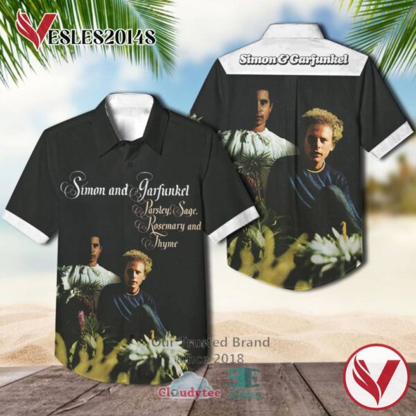 Simon & Garfunkel Parsley, Sage, Rosemary And Thyme Album Hawaiian Shirt, Best Gift For Music Lovers Vesles2014S