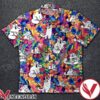Simon’s Cat Colorful Flower Hawaiian Shirt, Unique Gifts For Friends - Vesles2014S 1