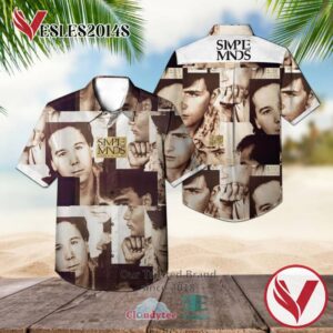 Simple Minds Once Upon A Time 1985 Casual Hawaiian Shirt, Best Gifts For Summer Vesles2014S 1