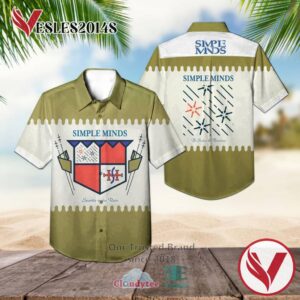 Simple Minds Sparkle In The Rain 1984 Casual Hawaiian Shirt, Best Gifts For Summer Vesles2014S