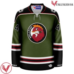 Simpson Flying Hellfish Hockey Jersey - Vesles2014S 2