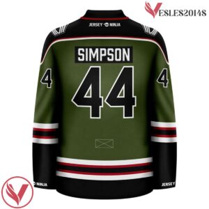 Simpson Flying Hellfish Hockey Jersey - Vesles2014S 3