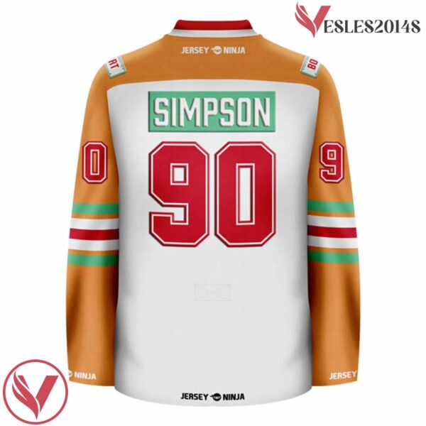 Simpson Itchy & Scratchy Hockey Jersey - Vesles2014S 3