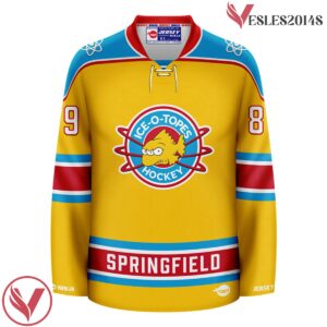 Simpson Springfield Iceotopes Hockey Jersey - Vesles2014S 2
