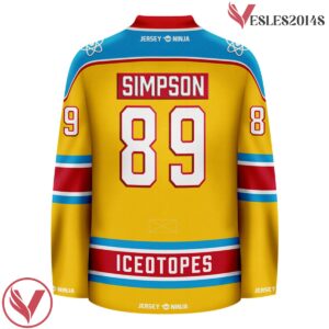 Simpson Springfield Iceotopes Hockey Jersey - Vesles2014S 3
