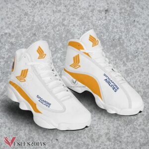 Singapore Airlines Logo Air Jordan 13 Shoes, Best Sneaker Gifts For Fans - Vesles2014s