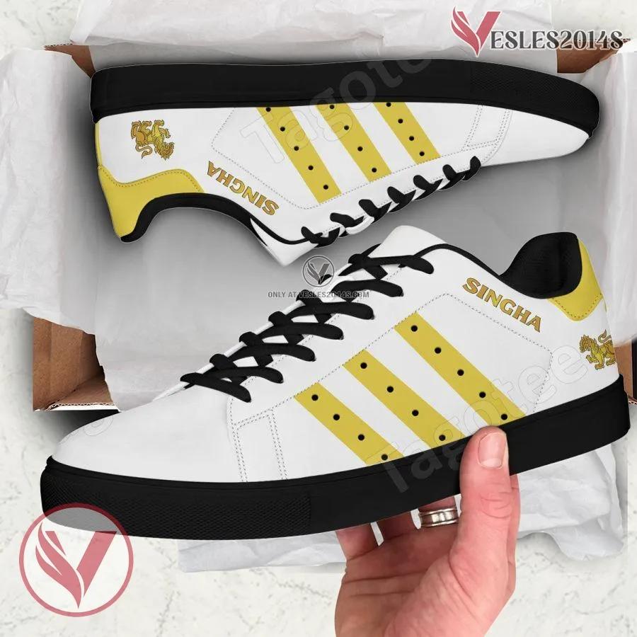 Singha Logo Print Stan Smith Shoes For Men And Womens - Vesles2014s 1
