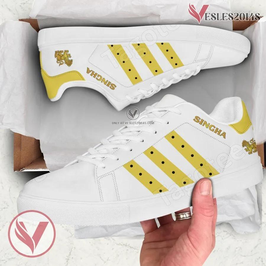 Singha Logo Print Stan Smith Shoes For Men And Womens - Vesles2014s