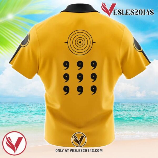 Six Paths Sage Mode Naruto Hawaiian Button Up Shirt, Perfect Gifts For Anime Lovers - Vesles2014S 1