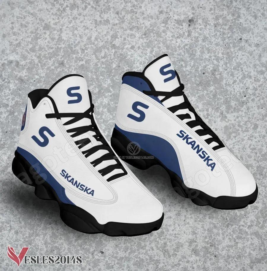Skanska Logo Air Jordan 13 Shoes, Best Sneaker Gifts For Fans - Vesles2014s 1