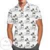 Sketch of Mickey Mouse Cartoon Disney For men And Women Graphic Print Short Sleeve Hawaiian Casual Shirt Vesles2014S