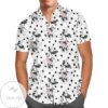Sketch of Minnie Mouse Cartoon Disney For men And Women Graphic Print Short Sleeve Hawaiian Casual Shirt Vesles2014S
