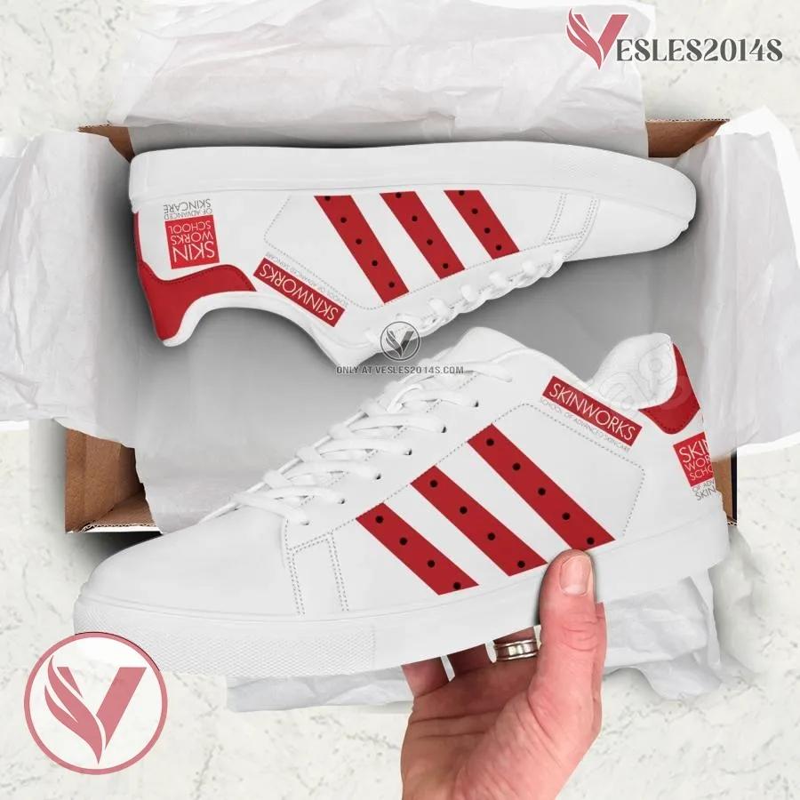 Skinworks School of Advanced Skincare Logo Stan Smith Sneakers For Men And Womens - Vesles2014s