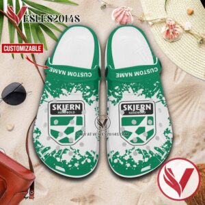 Skjern Handbold Handball Logo Custom Crocs, Unique Footwear For Fans - Vesles2014S 1