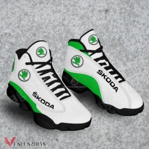 Skoda Logo Air Jordan 13 Shoes, Best Sneaker Gifts For Fans - Vesles2014s 1