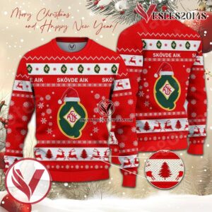 Skövde AIK Sport Ugly Christmas Sweater, Unique Gifts For Fans - Vesles2014aS 1