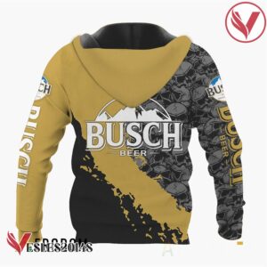 Skull Busch Beer Pullover & Zip Hoodie - Vesles2014S 2