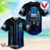 Skull With Bud Light Baseball Jersey, Perfect Gifts For Fans - Vesles2014S