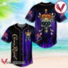 Skull With Crown Royal Baseball Jersey, Perfect Gifts For Fans - Vesles2014S