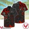 Slayer Band Logo On Fire Hawaiian Shirt, Unique Gifts For Friends - Vesles2014S 1