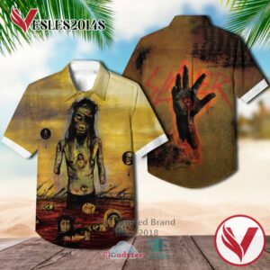 Slayer Christ Illusion Hawaiian Casual Shirt, Best Gifts For Summer Vesles2014S 1
