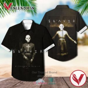 Slayer Diabolus in Musica Hawaiian Casual Shirt, Best Gifts For Summer Vesles2014S 1