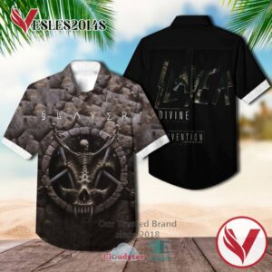 Slayer Divine Intervention Hawaiian Casual Shirt, Best Gifts For Summer Vesles2014S