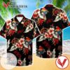 Slayer Hawaiian VI Graphic Print Short Sleeve Hawaiian Casual Shirt Vesles2014S