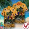 Slayer Parrot Flowers Hawaiian Shirt, Unique Gifts For Friends - Vesles2014S 1