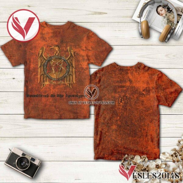 Slayer Soundtrack To The Apocalypse Album Cover Shirt, Unique Gifts For Music Lovers - Vesles2014S tDT
