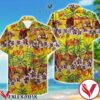 Slayer Tropical Flowers Yellow Hawaiian Shirt, Unique Gifts For Friends - Vesles2014S 1