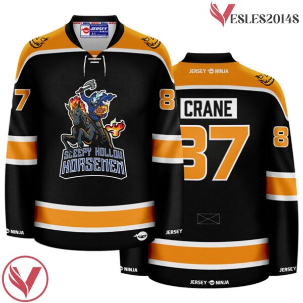 Sleepy Hollow Horsemen Black Mythical Hockey Jersey - Vesles2014S