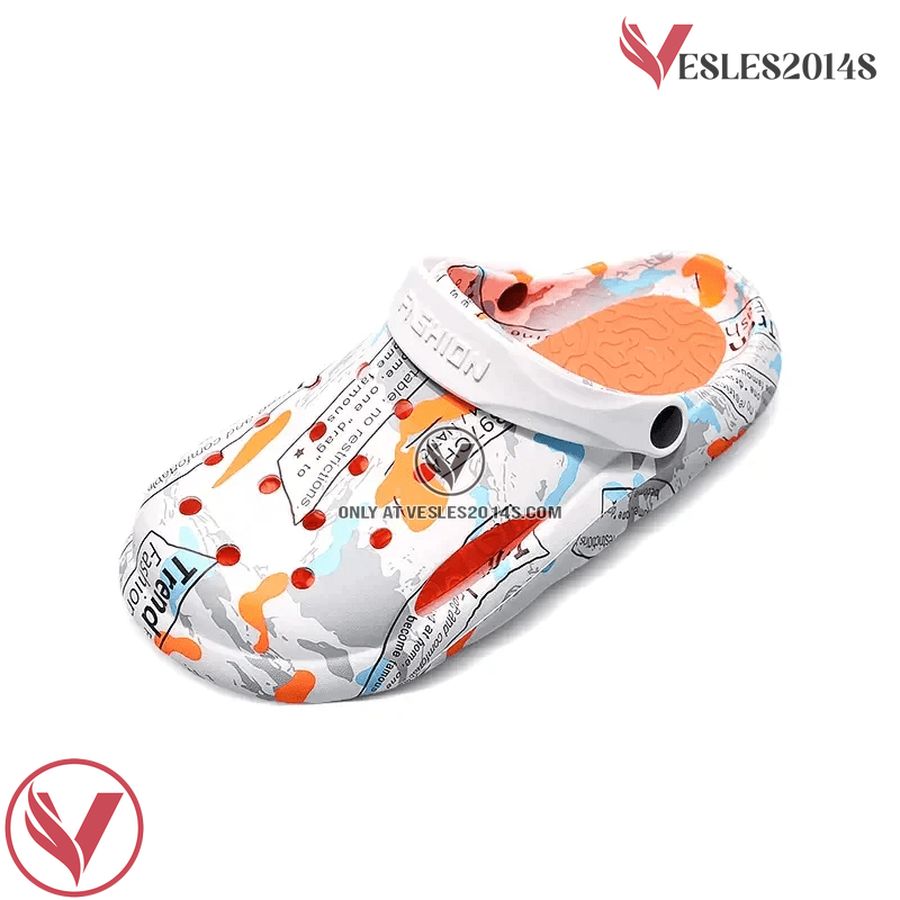 Slogan Graphic Print Crocs Crocband Clogs Shoes For Men Women, Unique Gift From Vesles2014S