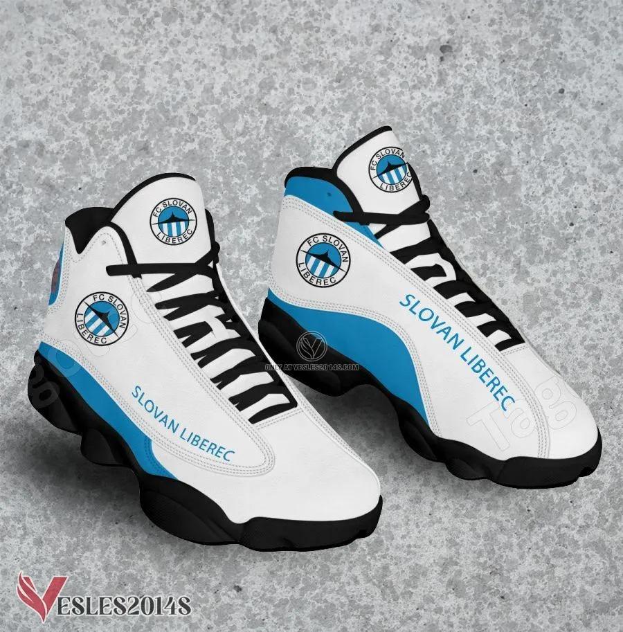 Slovan Liberec Logo Air Jordan 13 Shoes, Best Sneaker Gifts For Fans - Vesles2014s 1