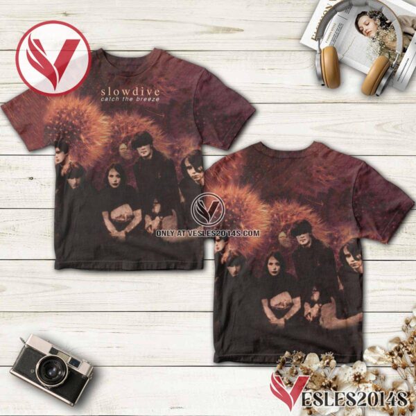 Slowdive Catch The Breeze Album Cover Shirt, Unique Gifts For Music Lovers - Vesles2014S