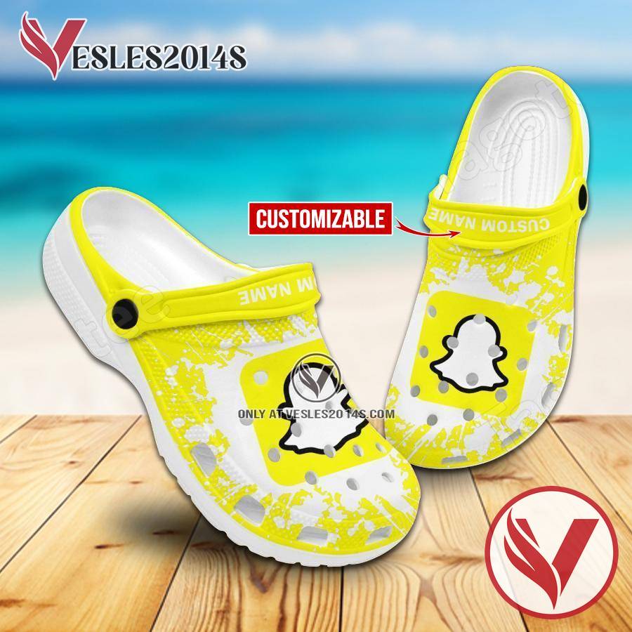 Snap Logo Crocs Shoes For Men And Women, Unique Clogs Shoes For Fans - Vesles2014S