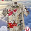 Snoopy Airplane Cartoon Peanuts For men And Women Graphic Print Short Sleeve Hawaiian Casual Shirt Vesles2014S