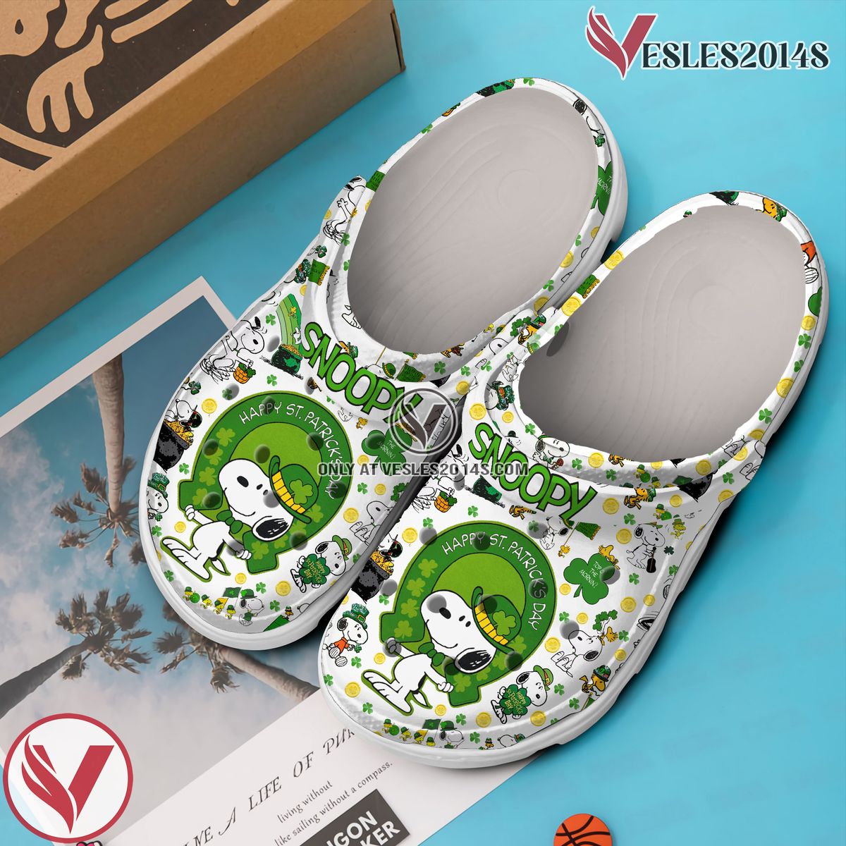 Snoopy Cartoon Crocs Crocband Clogs Shoes Comfortable For Men Women and Kids Style 3, Unique Gift From Vesles2014S 3
