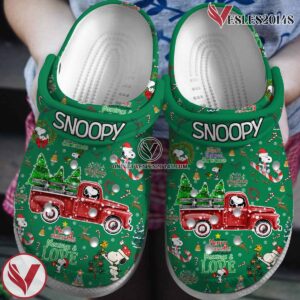 Snoopy Cartoon Crocs Crocband Clogs Shoes Comfortable For Men Women and Kids Style 4, Unique Gift From  Vesles2014S