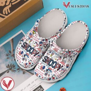 Snoopy Cartoon Crocs Crocband Clogs Shoes Comfortable For Men Women and Kids Style 5, Unique Gift From Vesles2014S 3