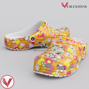 Snoopy Flower Crocs 3D Clog Shoes for Women Men Kids Style 2, Unique Gift From  Vesles2014S 4