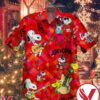Snoopy Guitar Music Red Hawaiian Shirt, Unique Gifts For Friends - Vesles2014S 1